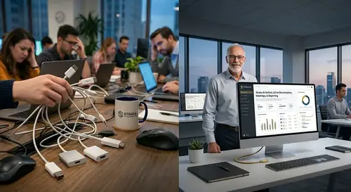 Advisor feeling frustrated by disjointed communication tools and overflowing inbox