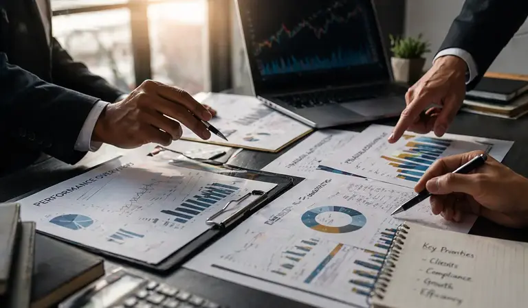 Financial advisor utilizing Strata AI in their daily workflow